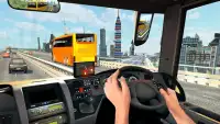 Urban City Bus Driver 3D Game Screen Shot 0