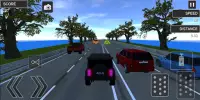 Jogo de corrida de carros rodoviários Screen Shot 1