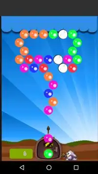 Bubble Shooter Game Screen Shot 2