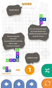WordTet - Block & Word Puzzle Game Screen Shot 2