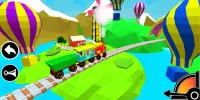 3D Train Engine Driving Game For Kids & Toddlers Screen Shot 5