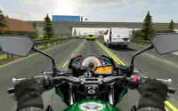 The Highway Traffic Rider - Motorcycle Driving Screen Shot 0