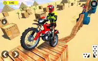 Crazy Bike Stunt Racing 3D Games Screen Shot 1