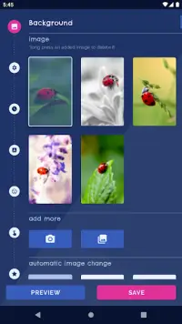 Cute Ladybug Live Wallpaper Screen Shot 0