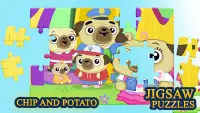 Chip and Potato Jigsaw Puzzles - Game Screen Shot 1