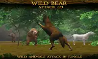 Bear 3D simulator -Wild Attack Screen Shot 1