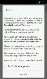 Recycle Bin Screen Shot 0