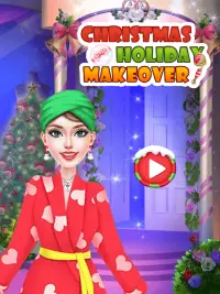 Christmas Girl : Makeup Salon Games For Girls Screen Shot 0