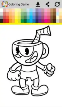 Cuphaed Coloring Book Screen Shot 3
