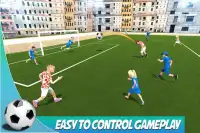 لعبة اطفال كرة القدم المدينة 2018 Screen Shot 11