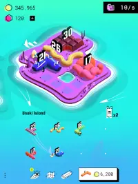 Griddie Islands - Puzzle Merger Idle Adventure Screen Shot 17