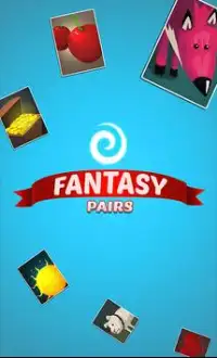 Fantasy Pairs - Memory Game Screen Shot 2