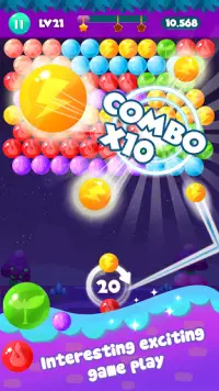 Bubble Deluxe! Bubble Shooter 2021 Screen Shot 1