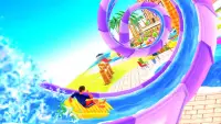 Aqua Musical Water Park Fun Slide Adventure 3D Screen Shot 1