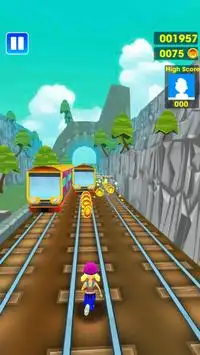 Subway Surfing Princesses Runner Screen Shot 1