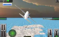 Flight simulator boeing 3D fly Screen Shot 0