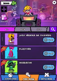 FNF Music Night Battle Screen Shot 1