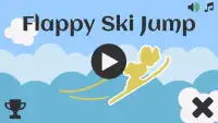 Flappy Ski Jump Screen Shot 0