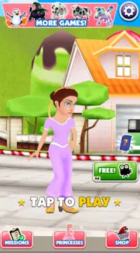 Princess Run-Endless Running Game Screen Shot 5