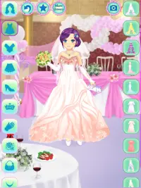 Anime Wedding Dress Up Screen Shot 14