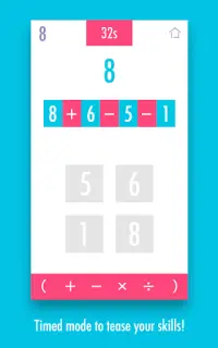 Fourte - Math Game Screen Shot 6