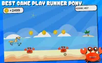 Unicorn Pony Runner Games Kids Screen Shot 2