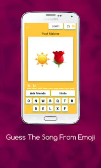 Guess The Song From Emoji - Emoji Song Quiz Screen Shot 0