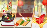 juegos de chef de comida china Screen Shot 6
