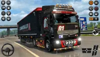 Euro Truck Driving Truck Games Screen Shot 2