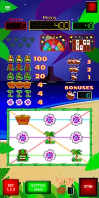Tiki Bar: Free Slot Machine Screen Shot 1