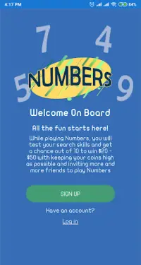 Numbers - Play & Win Screen Shot 1