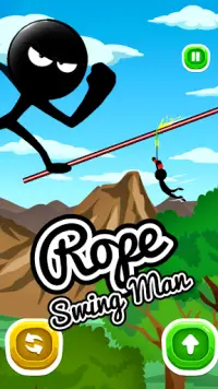 Rope Swing Man Screen Shot 3
