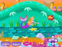Mermaid hôn tình yêu trò chơi Screen Shot 0