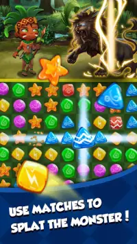 Jewels Island - Match 3 Adventure Puzzle Screen Shot 2