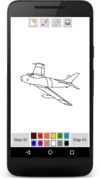 You Can Draw Jet Fighters Screen Shot 3