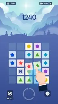 Merge Block - 2048 Star Shapes Finders Puzzle Screen Shot 0