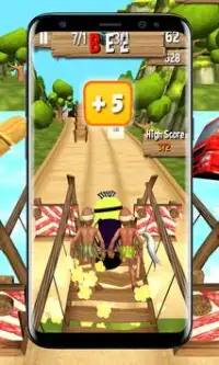 Banana Minion Adventure Run : Legends Rush 3D Screen Shot 6