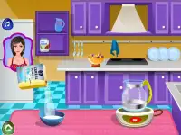 摂食ミルク赤ちゃんのゲーム Screen Shot 2