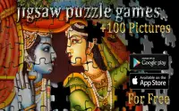 lord Krishna jigsaw puzzle game for adults Screen Shot 0