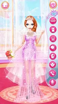 Game Princess Wedding Dress up Screen Shot 6