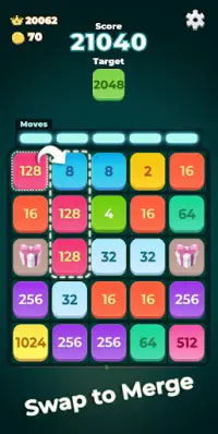 2048 Universe - mixed puzzle games Screen Shot 1