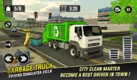 Real Garbage Truck: Trash Cleaner Driving Games Screen Shot 5