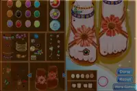 Holiday Pedicure - Jogos para meninas Screen Shot 5