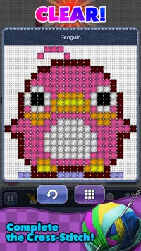 Colouring Cross-Stitch Screen Shot 1