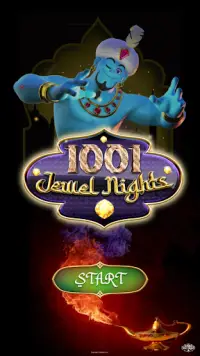 1001 Jewel Nights- match 3 puzzle Screen Shot 6