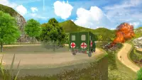 Military Ambulance Simulator: Army Rescue Bus 2021 Screen Shot 1
