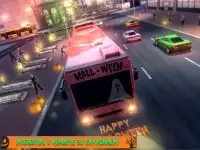 Scary Halloween Party: tourist bus simulator 2017 Screen Shot 9