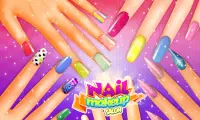 Girl Nail salon Simulator: ألعاب الأظافر للفتيات Screen Shot 2