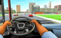Bus Driving Sim- 3D Bus Games Screen Shot 1