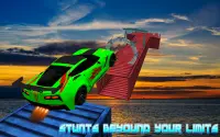 Niemożliwy Utwory 3D Samochód Wyczyn: Auto Gry Screen Shot 0